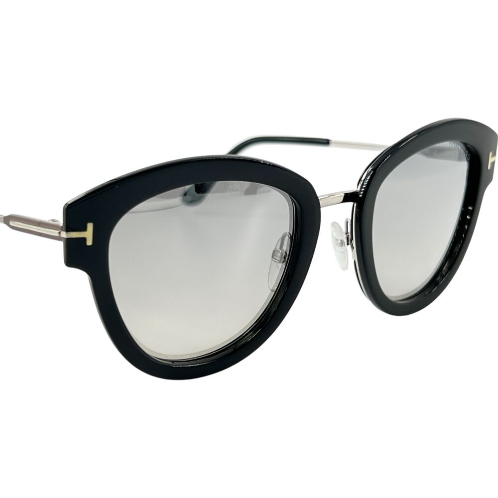 Tom Ford FT0574 Mia 02 Womens Sunglass 14C Light Ruthenium - Picture 6 of 6